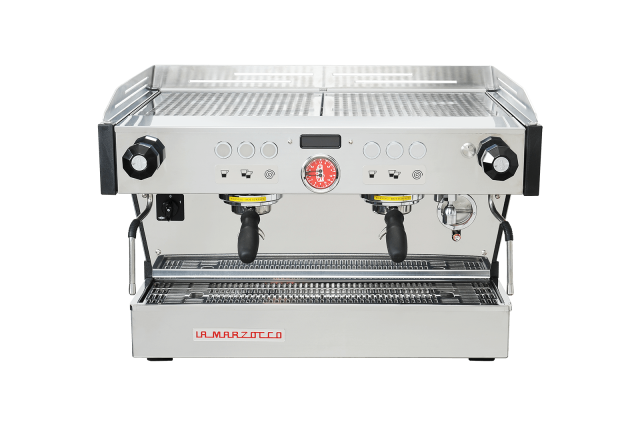 La Marzocco Linea PB s dvěma pákami zepředu